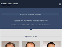 Tablet Screenshot of drmickel.de